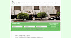 Desktop Screenshot of hotel-del-bosque.com.mx